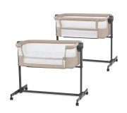 Приставна кроватка-люлька Kinderkraft Neste Up 2 Beige (KLNEUP02BEG0000)
