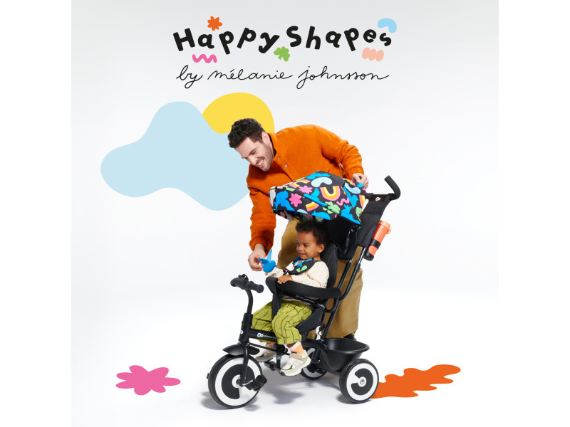 Трехколесный велосипед Kinderkraft Aston Happy Shapes (KRASTO00HAP0000), Фото 5