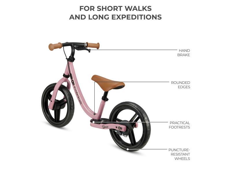 Біговел Kinderkraft Space Dark Pink (KRSPAC23PNK0000), Фото 6