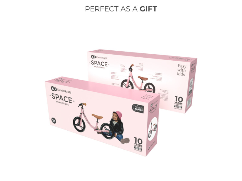 Біговел Kinderkraft Space Dark Pink (KRSPAC23PNK0000), Фото 8