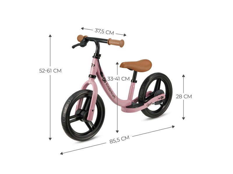 Біговел Kinderkraft Space Dark Pink (KRSPAC23PNK0000), Фото 9