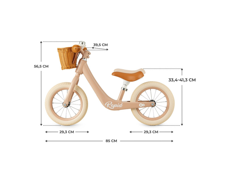 Біговел Kinderkraft Rapid 2 Pink (KRRAPI02PNK0000), Фото 9