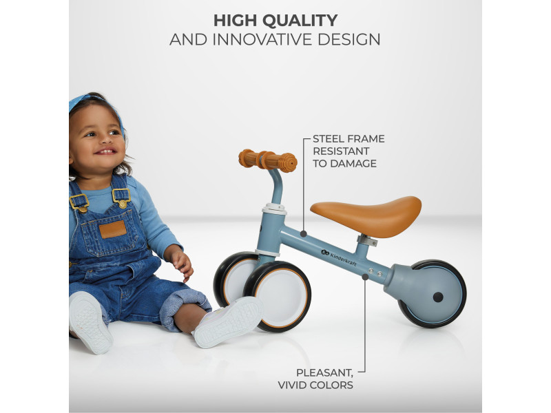 Каталка-біговел Kinderkraft Cutie Light Blue (KRCUTI00BLU0000), Фото 9