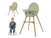 Стільчик для годування 2 в 1 Kinderkraft Fini 2 Green (KHFINI02GRE0000), Фото 11