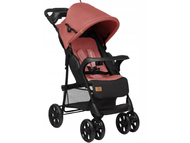 Прогулянкова коляска Lionelo EMMA PLUS CORAL PINK, Фото 1
