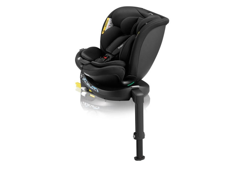 Детское автокресло Lionelo NAVY I-size BLACK ONYX, Фото 3