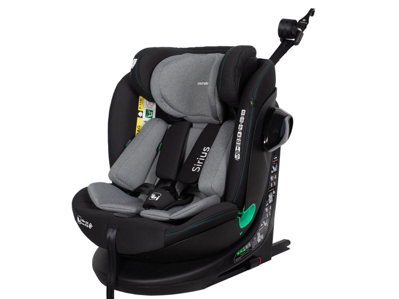 Автокрісло CARRELLO Sirius CRL-8808 Sky Grey i-Size 40-150см ISOFIX, поворот /1/, Фото 1