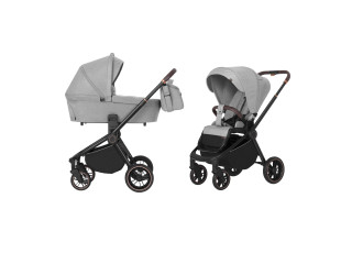 Коляска універсальна CARRELLO Epica CRL-8510/1 (2in1) Silver Grey +дощовик 2023 /1/