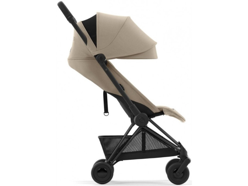 Коляска Coya Matt Black Cozy Beige, Фото 6