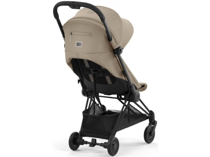 Коляска Coya Matt Black Cozy Beige, Фото 8