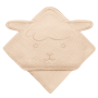 Рушник Lionelo MUSLIN HOODED TOWEL BEIGE CAPPUCCINO