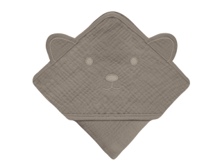 Рушник Lionelo MUSLIN HOODED TOWEL BEIGE CAPPUCCINO