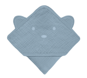 Рушник Lionelo MUSLIN HOODED TOWEL GREY SKY