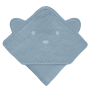Рушник Lionelo MUSLIN HOODED TOWEL GREY SKY