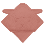 Рушник Lionelo MUSLIN HOODED TOWEL RED CORAL