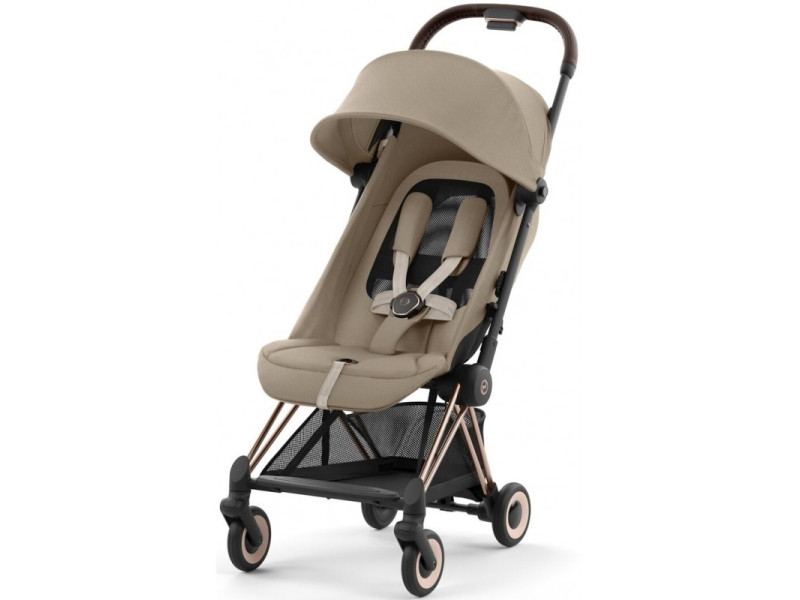 Коляска Coya Rosegold Cozy Beige, Фото 4