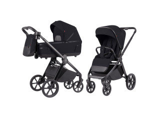 Коляска універсальна CARRELLO Omega CRL-6540/1 Cosmo Black (2in1) + adapters  /1/