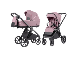 Коляска універсальна CARRELLO Omega CRL-6540/1 Galaxy Pink (2in1)  /1/