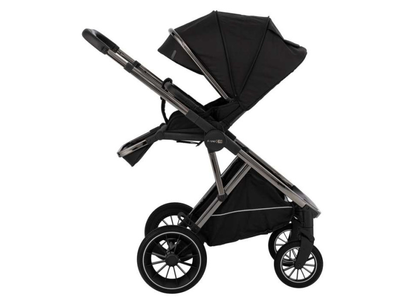 Коляска для дитини універсальна 3 в 1 Allegro FreeON, чорна, Фото 6