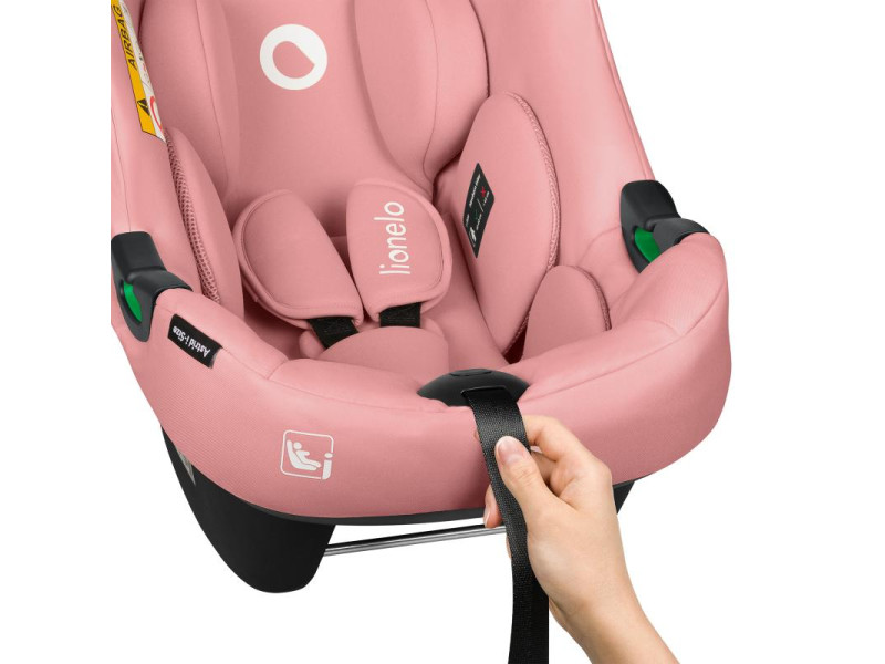 Дитяче автокрісло Lionelo ASTRID I-SIZE PINK CORAL, Фото 4