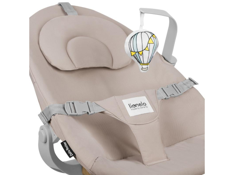 Дитяче крісло-гойдалка Lionelo DALIA ROCKER BEIGE SAND, Фото 3
