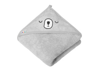 Рушник з капюшоном Ведмедик, 100x100 см Akuku A0662