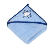 Рушник з капюшоном Зірки, 100x100 см Akuku A0663