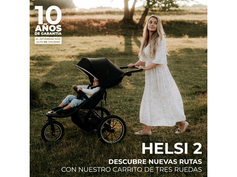 Прогулянкова коляска Kinderkraft Helsi 2 Black (KSHELS02BLK0000), Фото 14