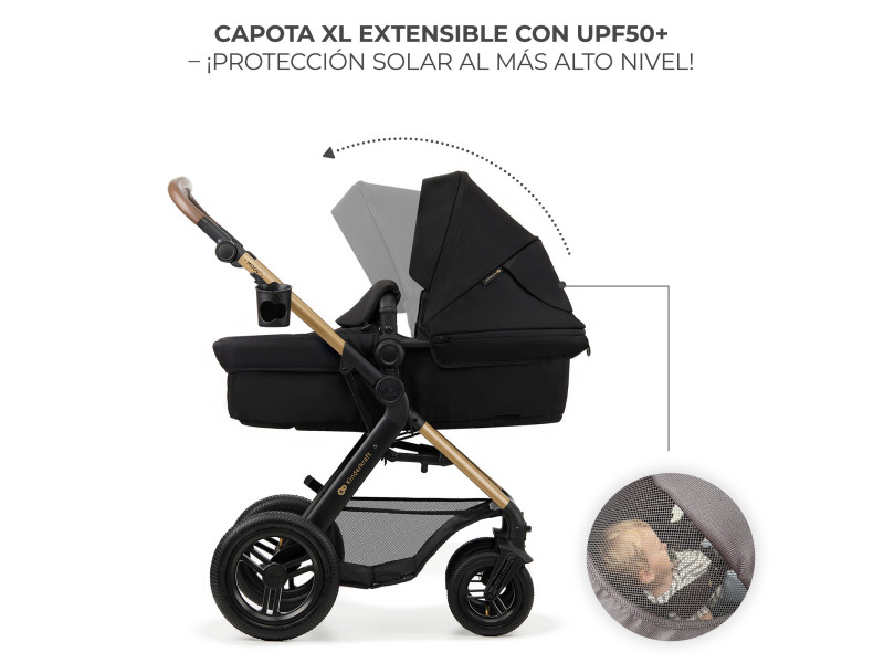 Универсальна коляска 3 в 1 Kinderkraft Moov 2 Air Pure Black (KSMOOV02BLK0000), Фото 9