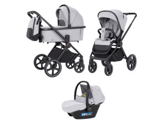 Коляска універсальна CARRELLO Ultimo CRL-6519 (3in1) Arctic Grey /1/