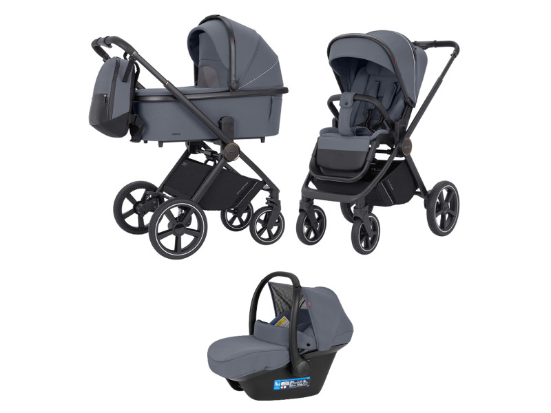 Универсальная коляскаCARRELLO Ultimo CRL-6519 (3in1) Cool Grey /1/, Фото 1