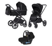 Коляска універсальна CARRELLO Ultimo CRL-6519 (3in1) Sable Black /1/