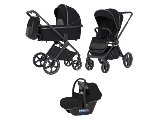 Коляска універсальна CARRELLO Ultimo CRL-6519 (3in1) Sable Black /1/