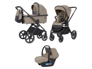 Коляска універсальна CARRELLO Ultimo CRL-6519 (3in1) Pearl Beige /1/