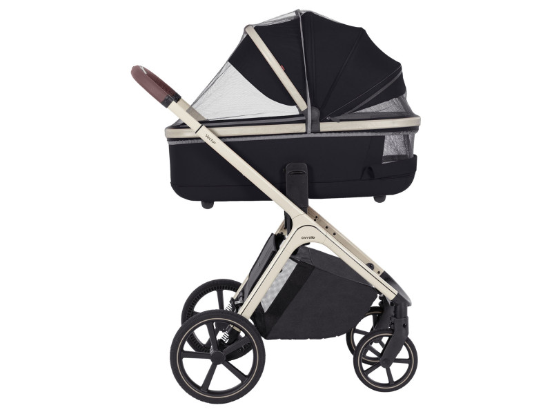 Коляска універсальна CARRELLO Vector CRL-6550 2в1 Pearl Black /1/, Фото 9