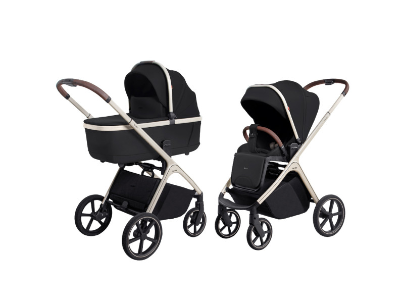 Коляска універсальна CARRELLO Vector CRL-6550 2в1 Pearl Black /1/, Фото 10