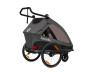 Велосипедный прицеп с функцией коляски Lionelo CAMA GRAPHITE, Фото 6