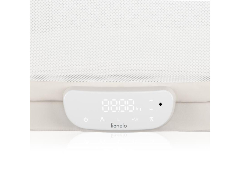 Ліжко-колиска з функцією ваг Lionelo CORAL WHITE, Фото 4