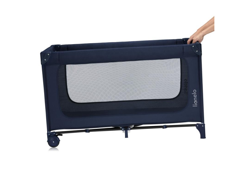 Манеж-ліжко Lionelo JASMIN EASY FOLD BLUE NAVY, Фото 3