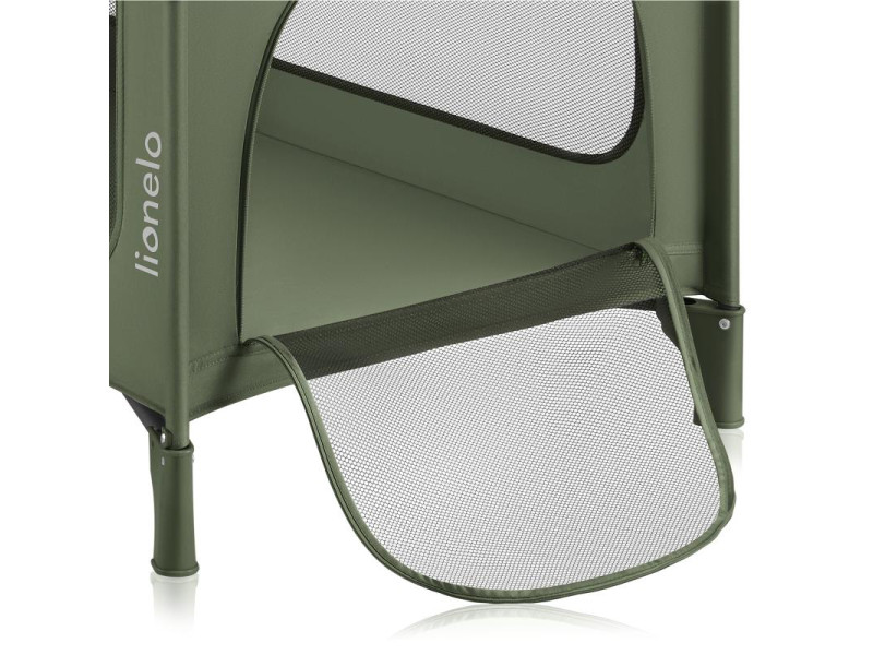 Манеж-ліжко Lionelo JASMIN EASY FOLD GREEN OLIVE, Фото 4