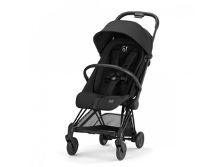 Коляска Coya Urban Mobility Black (з бампером та дощовиком)