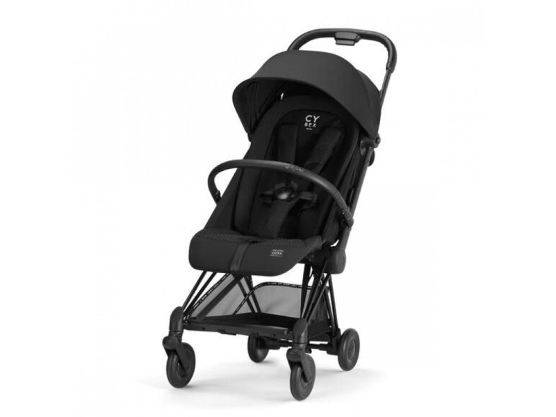 Коляска Coya Urban Mobility Black (з бампером та дощовиком), Фото 1