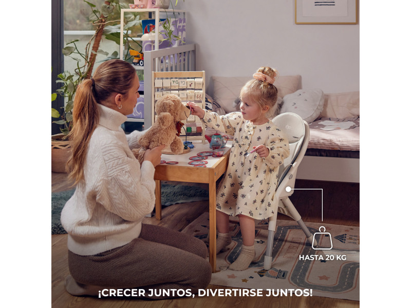 Стільчик для годування Kinderkraft Dinnly Grey (KHDINN00LGR0000), Фото 20