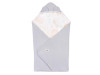 Покрывало Lionelo TRAVEL SWADDLE BLANKET GREY BALLON, Фото 5
