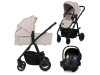 Универсальная коляска 3 в 1 Lionelo AMBER PLUS BEIGE SAND, Фото 6