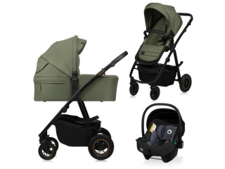 Универсальная коляска 3 в 1 Lionelo AMBER PLUS GREEN FOREST