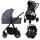 Універсальна коляска 3 в 1 Lionelo AMBER PLUS GREY GRAPHITE
