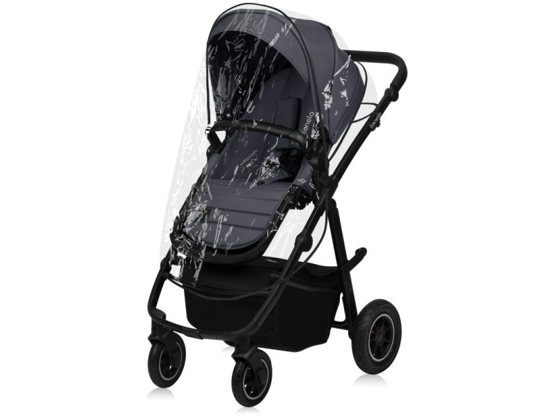 Универсальная коляска 3 в 1 Lionelo AMBER PLUS GREY GRAPHITE, Фото 4