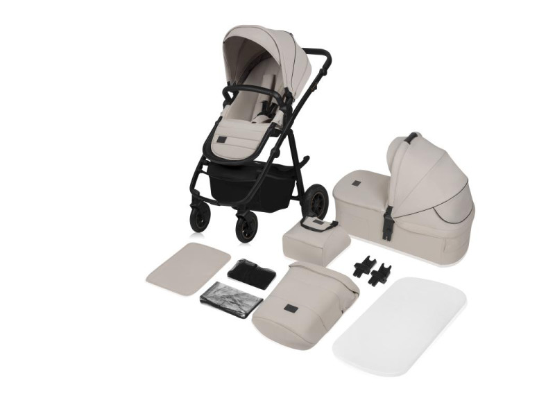 Універсальна коляска 2 в 1 Lionelo AMBER PLUS BEIGE SAND, Фото 5