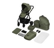 Универсальная коляска 2 в 1 Lionelo AMBER PLUS GREEN FOREST